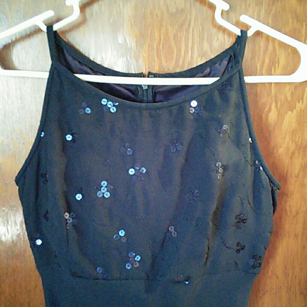 Jessica McClintock dress w/ sequins & emb.sz.3/4